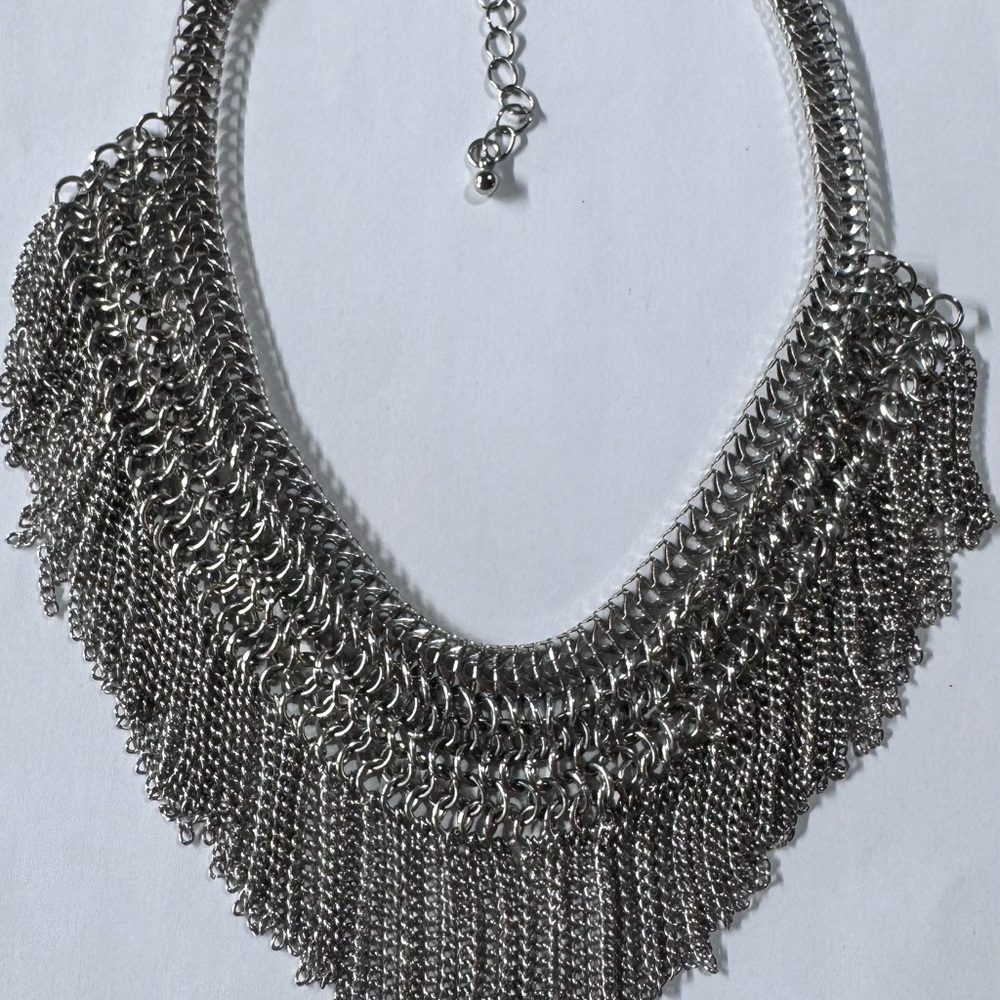 7” Adjustable Idyllwind Silver Chain Necklace - image 3